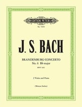 Brandenburg Concerto No. 6 in B flat BWV 1051 2 Violas with Piano cover
